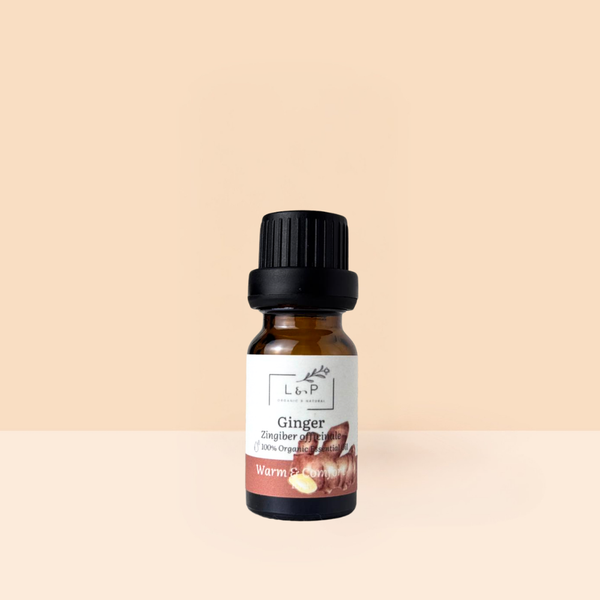 Organic Ginger Essential Oil, L&P Organic Natural
