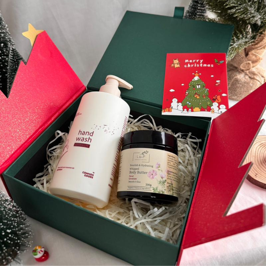 Skin Loving Comfort Set, Handwash & Lotion, Common Goods