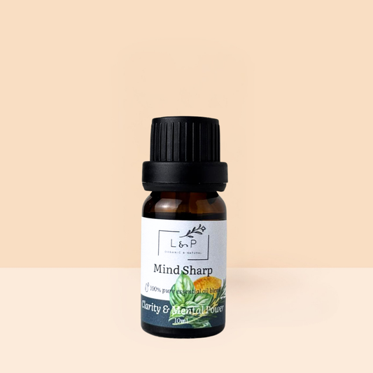 Mind Sharp, Organic Essential Oil Blend, L&P Organic Natural