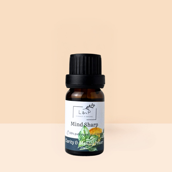 Mind Sharp, Organic Essential Oil Blend, L&P Organic Natural