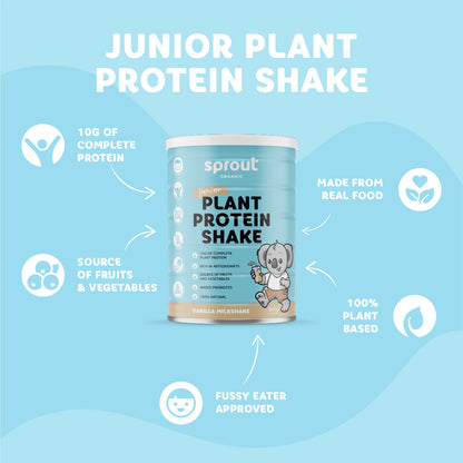 Junior Plant Protein Shake Sachets, Sprout Organic, Aus