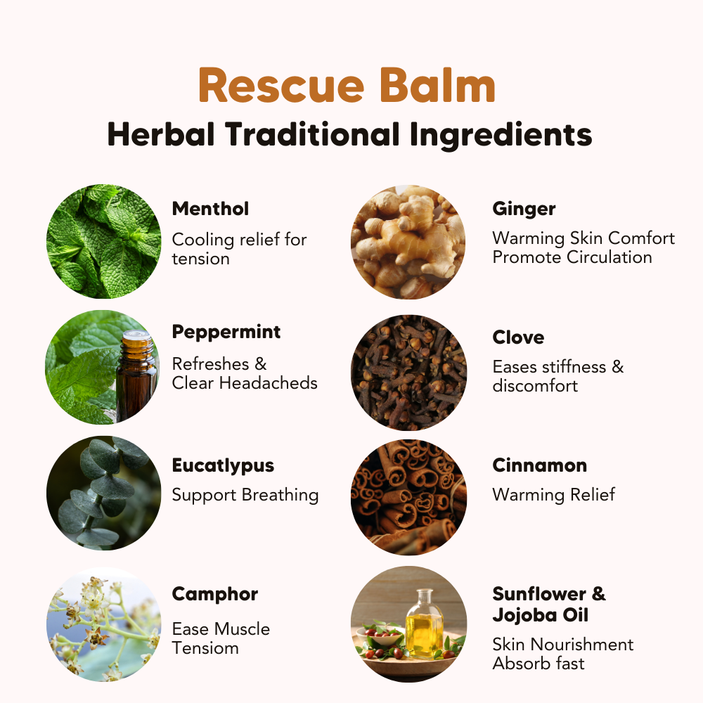 Rescue Balm Classic Relief 30g, L&P Organic Natural