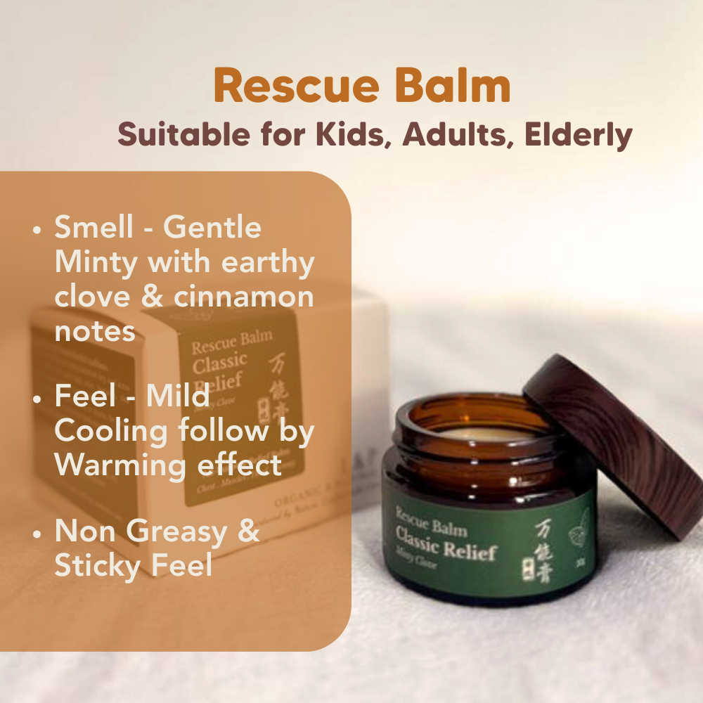 Rescue Balm Classic Relief 30g, L&P Organic Natural