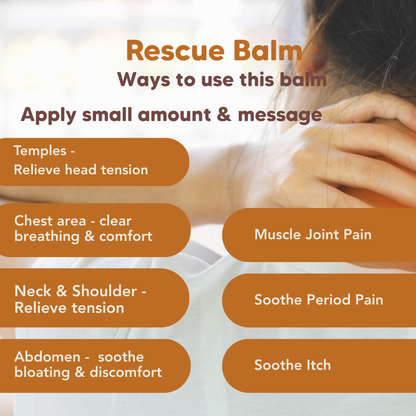 Rescue Balm Classic Relief 30g, L&P Organic Natural
