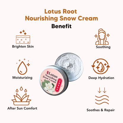 Lotus Nourishing Snow Cream, Root Plus 50g