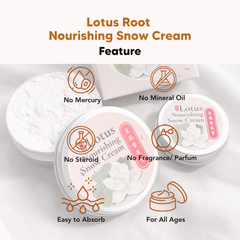 Lotus Nourishing Snow Cream, Root Plus 50g