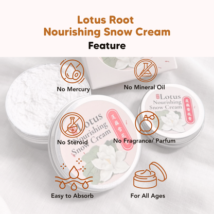 Lotus Nourishing Snow Cream, Root Plus 50g