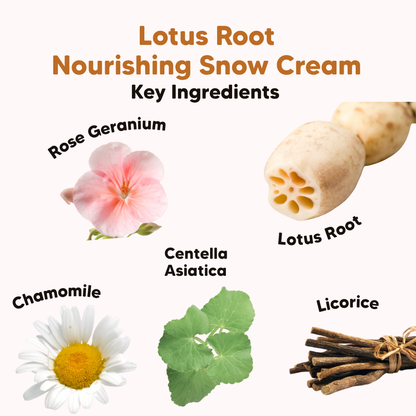 Lotus Nourishing Snow Cream, Root Plus 50g