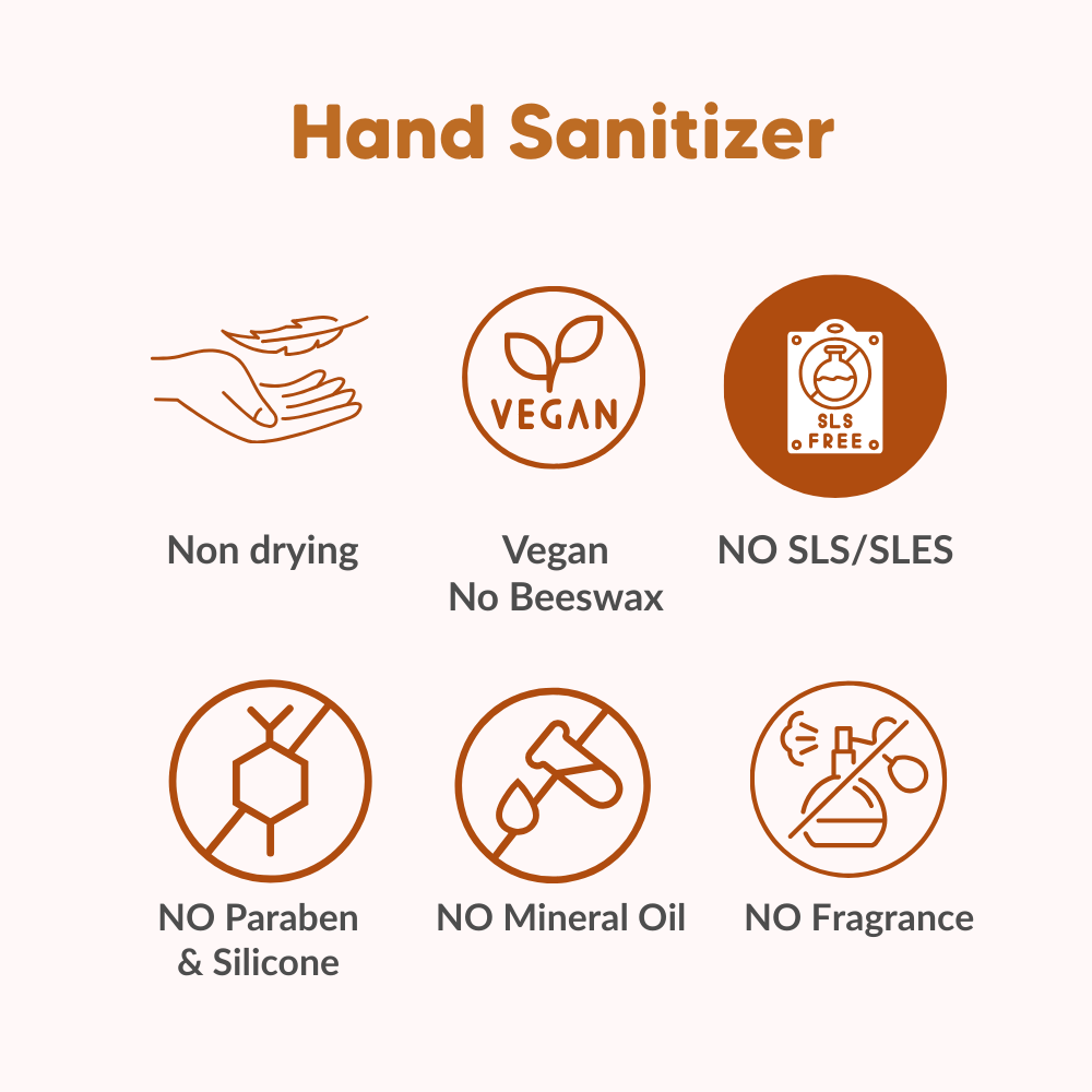 Moisturizing Hand Sanitizer, Lavender & Tea Tree, 110ml L&P Organic Natural