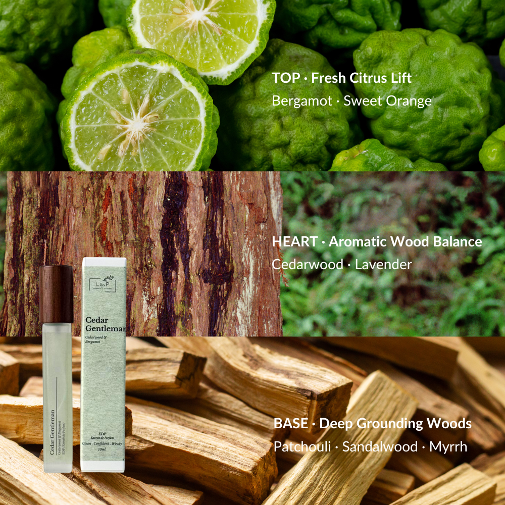 Perfume Extrait De Parfum (EDP), 5ml/10ml L&P Organic Natural