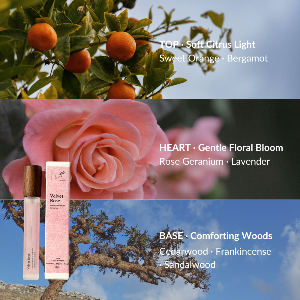 Perfume Extrait De Parfum (EDP), 5ml/10ml L&P Organic Natural