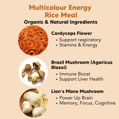 Multicolour Energy Veggie Meal, 600g, Common Goods, Malaysia