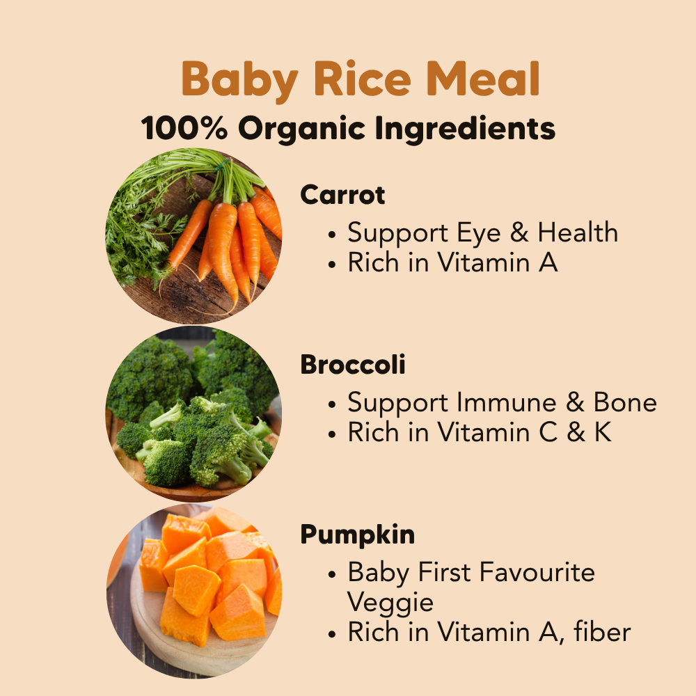 Organic Baby Meal, 600g, Common Goods, Malaysia