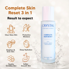 L&P Organic Natural, Crystal Complete Skin Reset 3 in 1