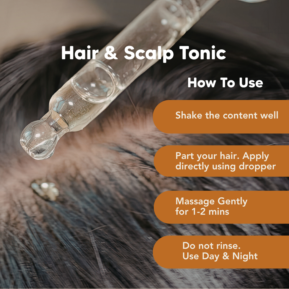 L&P Organic Natural, Hair & Scalp Treatment Tonic with Ginseng & Rosemary