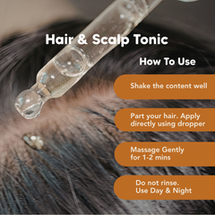 L&P Organic Natural, Hair & Scalp Treatment Tonic with Ginseng & Rosemary