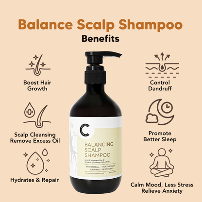 Balancing Scalp Hair Shampoo (Lavender), 500ml, Common Goods, Malaysia