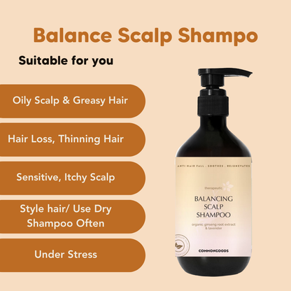 Balancing Scalp Hair Shampoo (Lavender), 500ml, Common Goods, Malaysia
