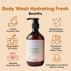 Hydrating Fresh Body Wash (Lavender), 500ml, Common Goods