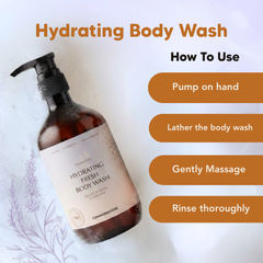 Hydrating Fresh Body Wash (Lavender), 500ml, Common Goods