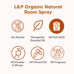 Room & Pillow Spray, Dream Calm, L&P Organic Natural