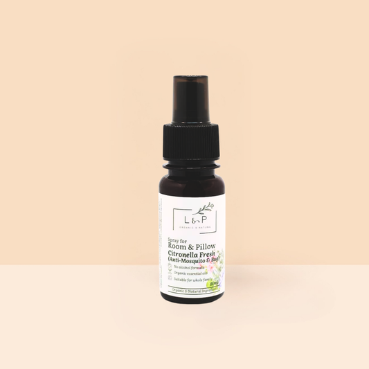 Room & Pillow Spray, Citronella Fresh, L&P Organic Natural