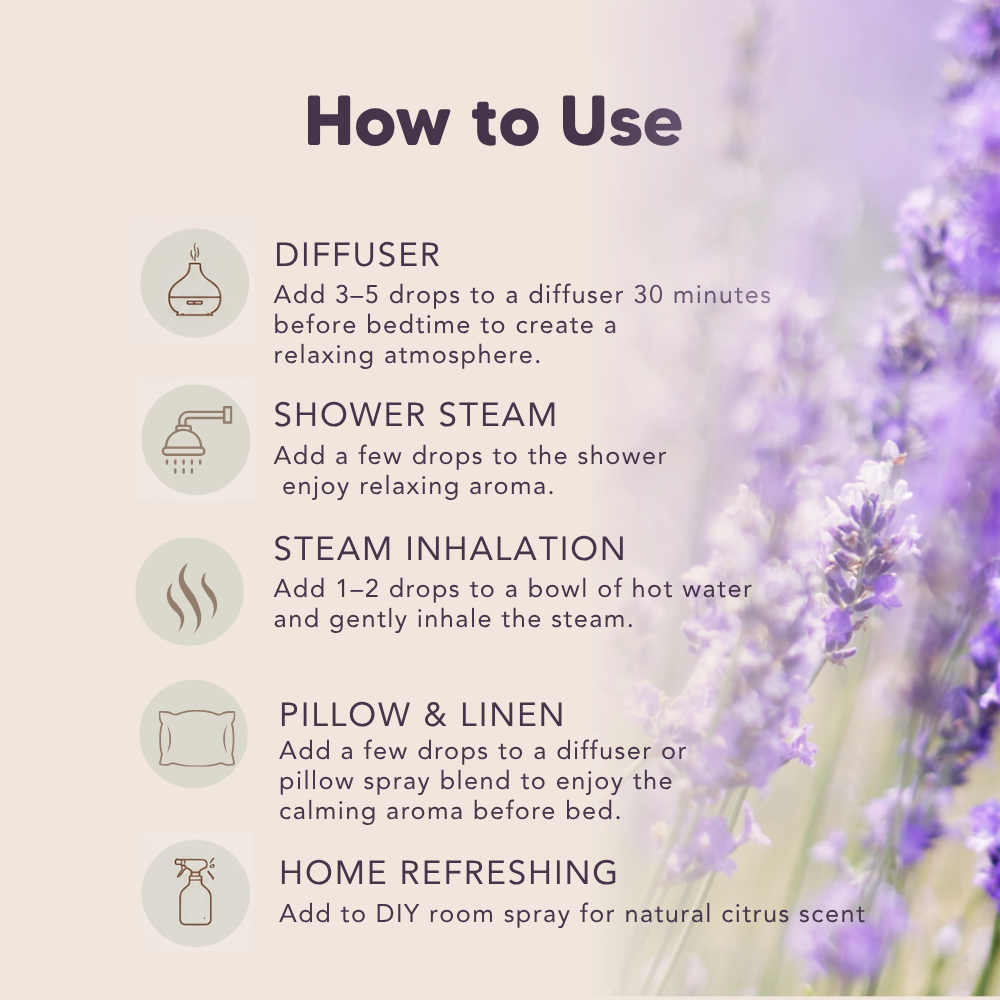 Dream Calm Organic Essential Oil Blend, L&P Organic Natural