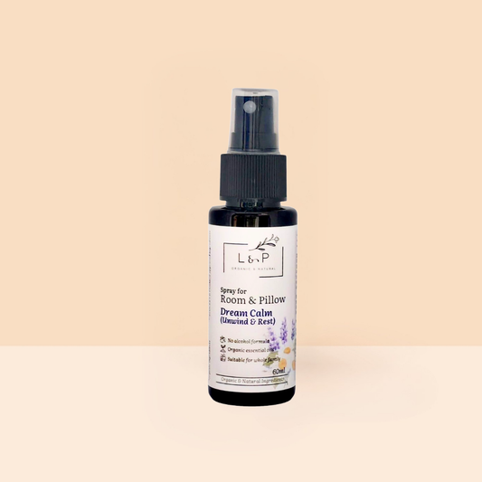 Room & Pillow Spray, Dream Calm, L&P Organic Natural