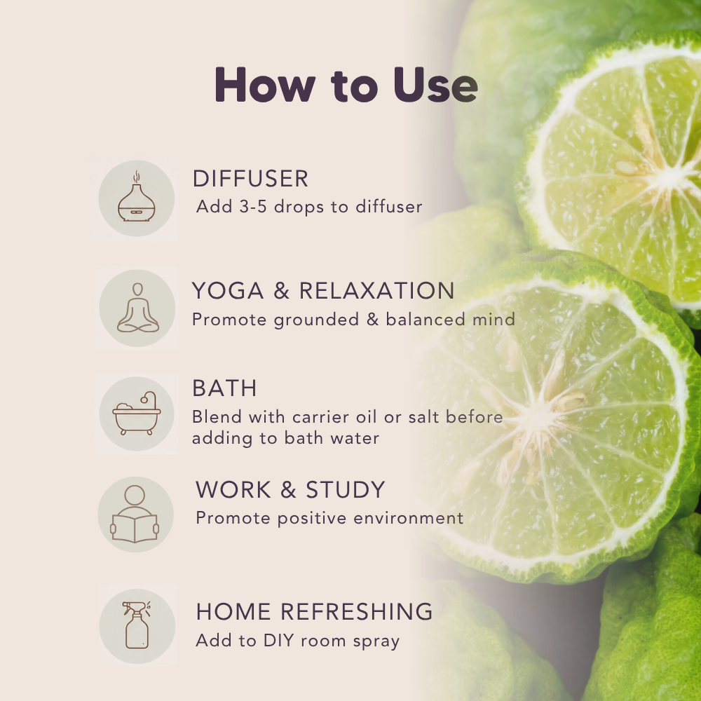 Organic Bergamot Essential Oil, L&P Organic Natural