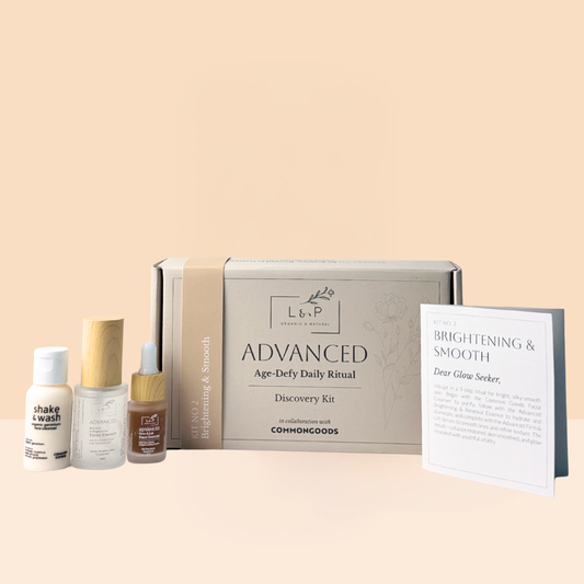 Discovery Kit 2, Brightening & Smooth, L&P Organic Natural