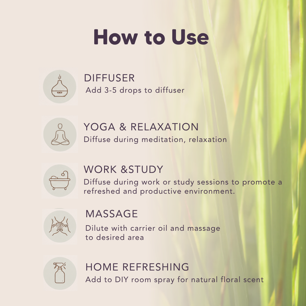 Organic Lemongrass Essential Oil, L&P Organic Natural