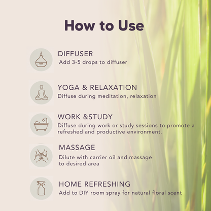 Organic Lemongrass Essential Oil, L&P Organic Natural
