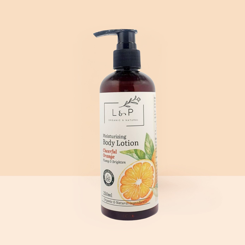 Body Lotion with Hyaluronic Acid, L&P Organic Natural