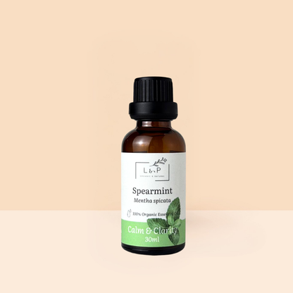 Organic Spearmint Essential Oil, L&P Organic Natural
