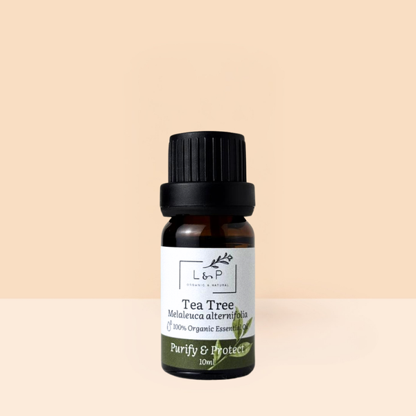 Organic Tea Tree Essential Oil, L&P Organic Natural